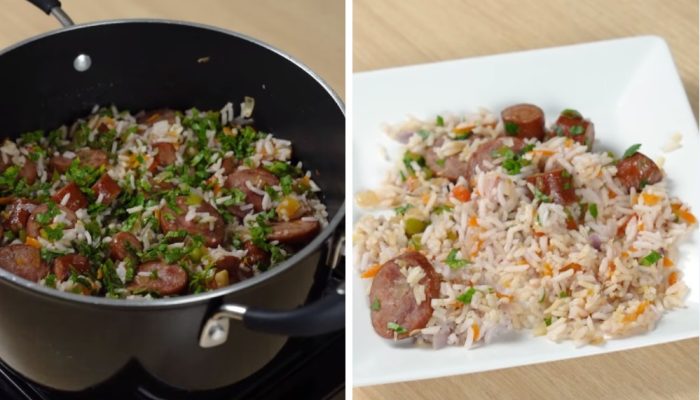 arroz-com-linguiça-super-gostoso-e-perfeito-fácil-de-fazer